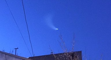 Muş semalarında tanımlanamayan cisim görüntülendi