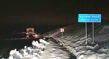 Nisan karı yüksek kesimlerde etkili oldu