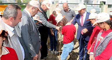 Okuldaki Çiftlik Projesi hayata geçirildi