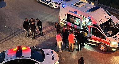 Sokakta paten kayan çocuğa otomobil çarptı