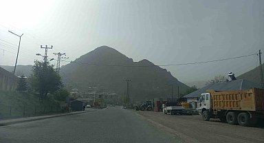 Tunceli'de toz taşınımı hayatı olumsuz etkiledi