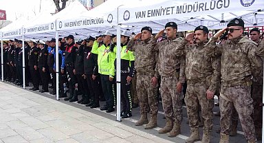 Van'da Türk Polis Teşkilatı'nın 179. kuruluş yıl dönümü kutlandı