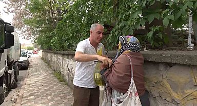 Zabıtalara yakalanan dilenci: "İlacımı alacaktım, beni bir daha buraya yormayın"