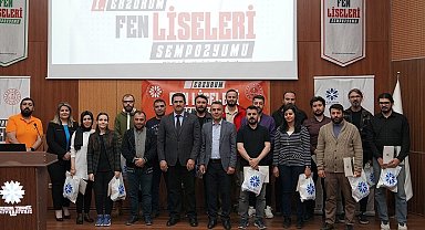 1. Fen Liseleri Sempozyumu'nun kapanış programı gerçekleştirildi