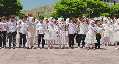 4-6 yaş Kur'an kursu öğrencilerinden Filistin hassasiyeti