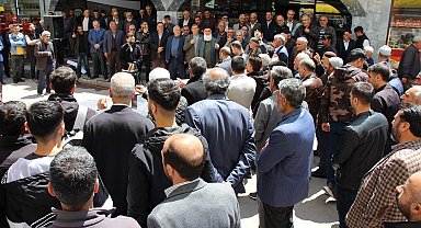 Ağrı'da İsrail'in Filistin'deki katliamına tepki