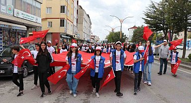 Ahlat'ta 19 Mayıs coşkusu