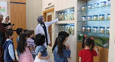 Anaokulu öğrencilerinden Balık Müzesine ziyaret