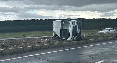 Ardahan'da trafik kazasında can pazarı yaşandı