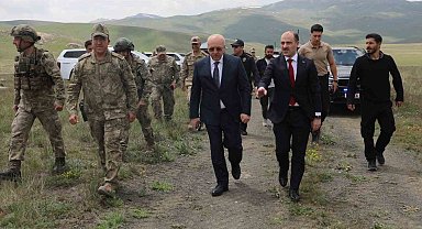 Bakan Yardımcısı Uçarmak, Gelincik Sınır Kapısı bölgesinde incelemelerde bulundu