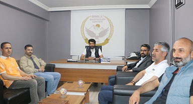 Başhekim Tatlı'dan Gazeteciler Cemiyeti'ne ziyaret