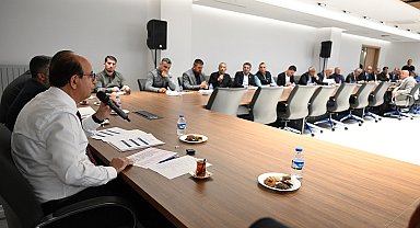 Başkan geçit, mahalle muhtarlarıyla istişare toplantılarına başladı