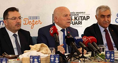 Başkan Sekmen: "Kitap dünyasının kalbi Erzurum'da atacak"