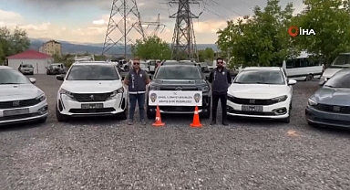 Bingöl'de 7 Çalıntı Araç Ele Geçirildi 