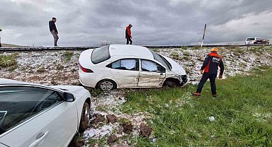 Buzlanma kazaları beraberinde getirdi