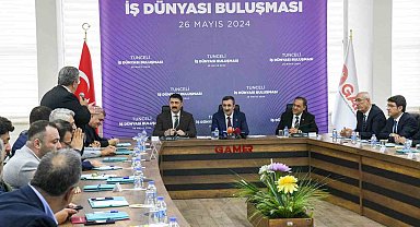 Cumhurbaşkanı Yardımcısı Yılmaz: "Bu zamana kadar da Tunceli'ye 300 milyonu aşan bir hibe desteği sağlandı"