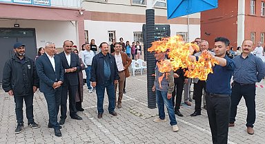 Darende Ayvalı'da ilk bilim fuarına ilgi