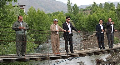 Derecik'te dere ve kanal ıslah çalışması