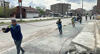 Ekipler fiber optik kablosunu 2 kilometre taşıdılar