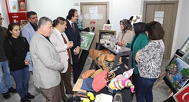 Elazığ Belediyesi hanımeli el sanatları sergisi açıldı