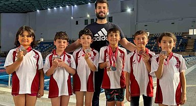 Elazığ İl Özel İdare'den yüzmede 11 madalya