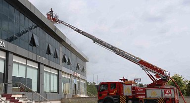 Elazığ'da iş yerinde çıkan yangın söndürüldü