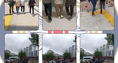 Elazığ'da kesinleşmiş hapis cezası bulunan 17 zanlı yakalandı