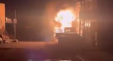 Elazığ'da korkutan yangın