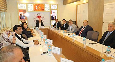 Elazığ'da tarımsal kuraklık ele alındı