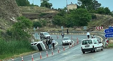 Elazığ'da trafik kazası: 1 yaralı