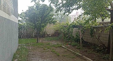 Erciş'te sağanak etkili oldu