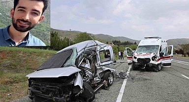 Erzincan'da görev yapan öğretmen kazada hayatını kaybetti