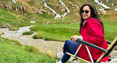 Erzincan'da Konarlı Şelalesi doğal güzelliğiyle ziyaretçilerini bekliyor