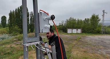 Erzincan'ın 59 köyüne gece görüş ve yapay zeka destekli kamera sistemleri kuruldu