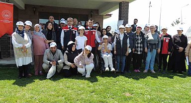 Erzurum'da 'özel' fidan dikme etkinliği