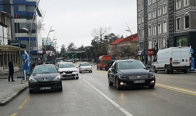 Erzurum'da araç sayısı 135 bini aştı