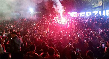 Erzurum'da Galatasaray coşkusu