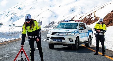 Erzurum'da kent merkezinde bir ayda 149 trafik kazası
