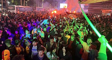 Galatasaray'ın şampiyonluğu Tatvan'da coşkuyla kutlandı