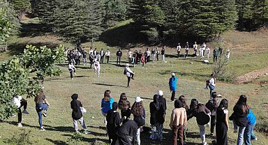 Genç ilçesinde doğa yürüyüşü etkinliği