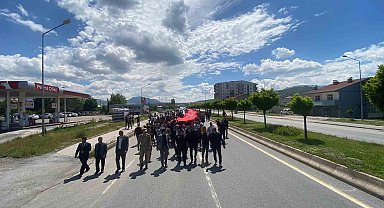 Güroymak'ta "Gençlik Yürüyüşü" düzenlendi