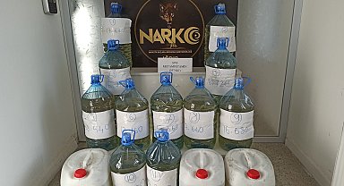 Iğdır'da yakıt deposuna gizlenmiş 257 kg sıvı Metamfetamin maddesi ele geçirildi.