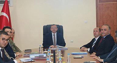 Kars'ta güvenlik ve asayiş toplantısı yapıldı