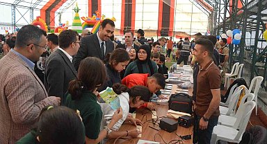 Kemahlı çocuklar doyasıya eğlendiler