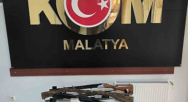 Malatya'da silah operasyonu: 2 gözaltı