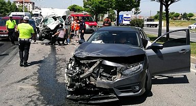 Malatya'da zincirleme kaza: 3 yaralı