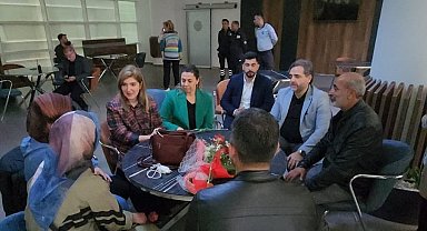 Milletvekili Ölmeztoprak milli sporcunun sağlık durumu hakkında bilgi aldı