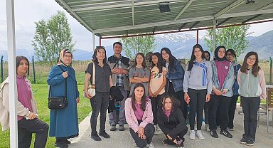 Öğrenciler çevre bilinci için Atık Su Arıtma Tesislerini ziyaret etti