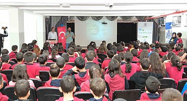 Öğrencilere su tasarrufu eğitimi verildi