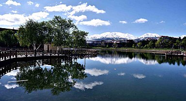 Palandöken beyazlara büründü